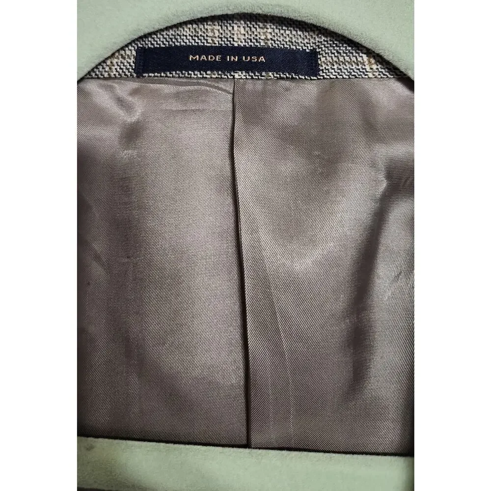 Hart Schaffner Marx Coat Loro Piana 100% Worsted Cashmere 50R See‎ Pics READ!